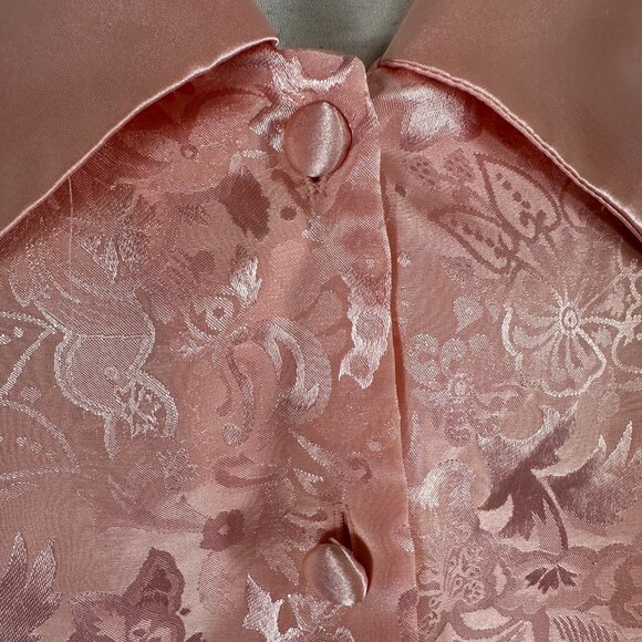 Vtg Victoria’s Secret Gold Label Cami Tank Top Shorts Set Pink Floral Size Large - Picture 6 of 12